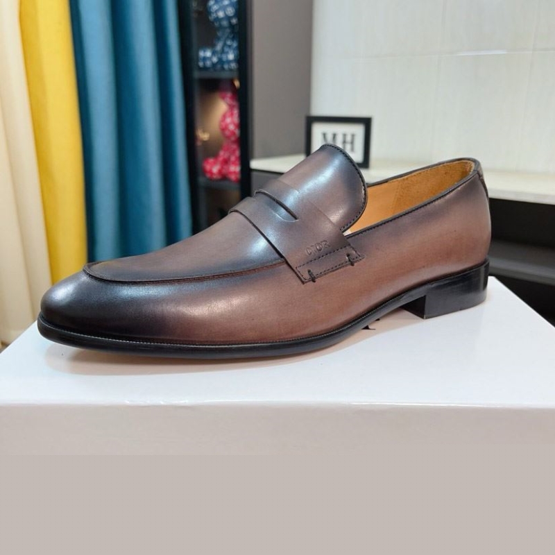 ch**an D*or leather shoes